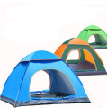 Tente de camping extérieure automatique à double couche imperméable pour 3-4 personnes